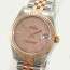 Rolex Midsize Datejust Ref 178271 Steel 18K Gold Pink Goldust Diamond
